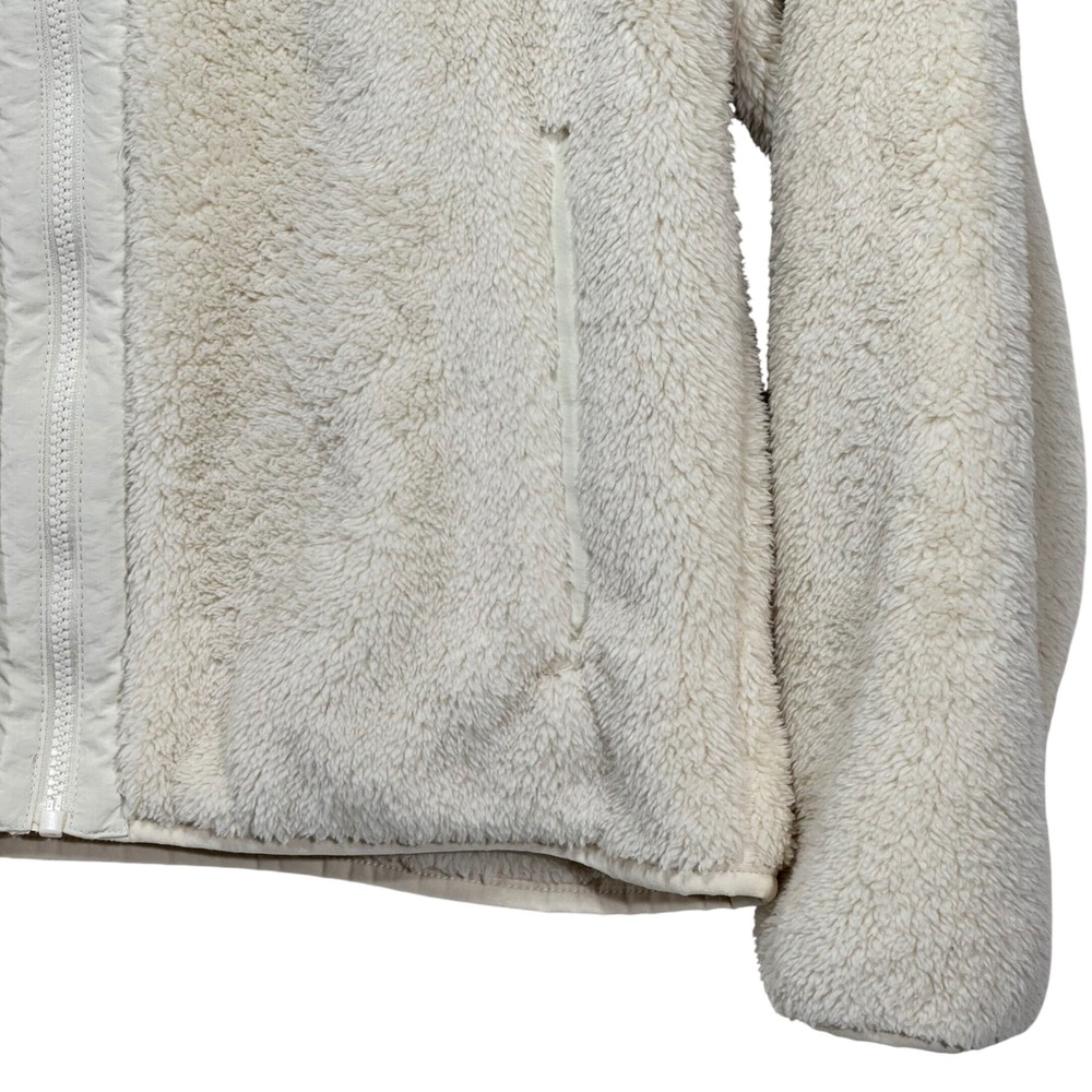 Goodfellow & Co Mens Cream Ultra-Soft Fleece Full Zip Sherpa Jacket Medium NEW - Picture 3 of 8